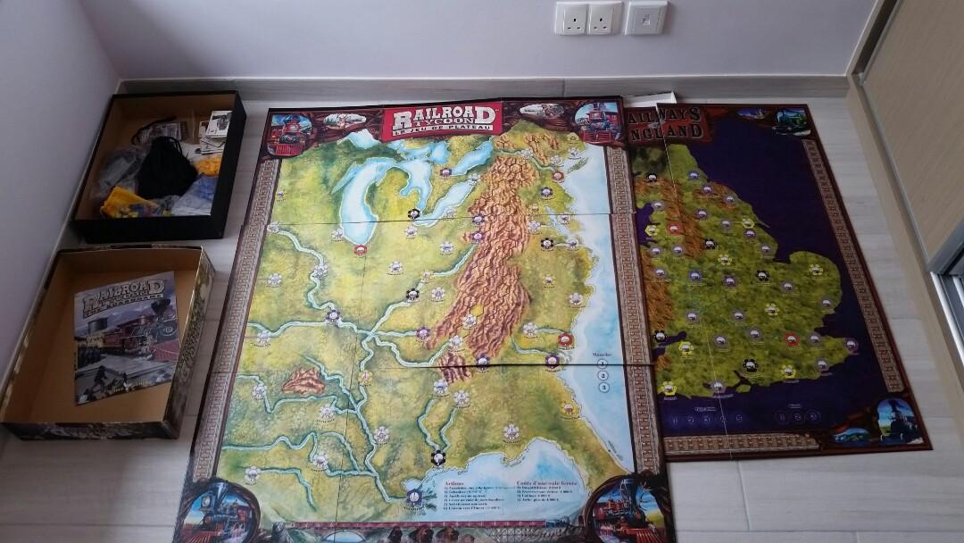 Railroad tycoon board game strategy